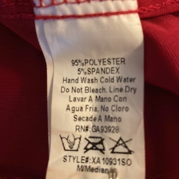 Dress NWOT M Rich Red/Burgundy Velvet Hot Miami Styles - Picture 13 of 14